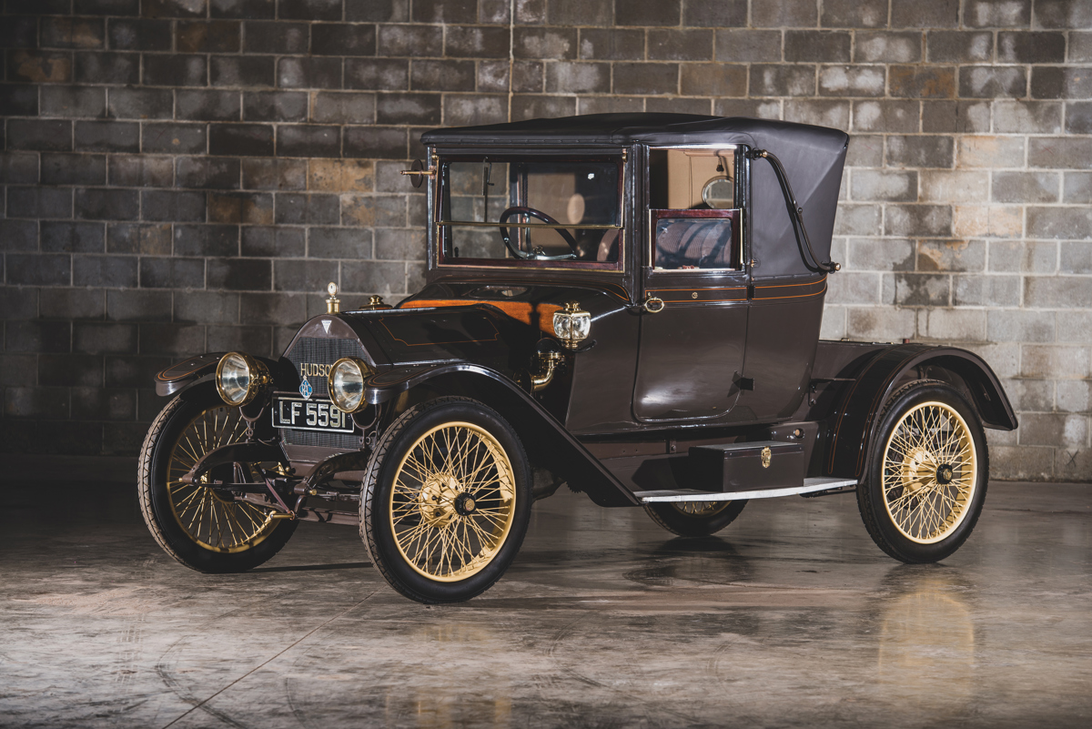 1912 Hudson Model 33 Doctor’s Coupe by James Young offered at RM Sotheby’s The Guyton Collection live auction 2019
